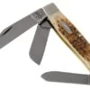 Case Large Stockman Amber Jigged Bone, 00204, 6375 CV Pocket Knife