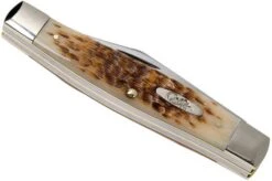 Case Large Stockman Amber Jigged Bone, 00204, 6375 CV Pocket Knife -Case Knives Sales CE204 07 case ce204 07 1