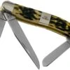 Case Medium Stockman, Tang Stamp Series, Peach Seed Jig, Olive Green Bone 21512, 6318 SS Pocket Knife 1 Case Medium Stockman, Tang Stamp Series, Peach Seed Jig, Olive Green Bone 21512, 6318 SS Pocket Knife -Case Knives Sales CE21512 01 case