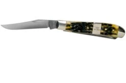 Case Mini Trapper, Tang Stamp Series, Peach Seed Jig, Olive Green Bone 21513, 6207 SS Pocket Knife 8 Case Mini Trapper, Tang Stamp Series, Peach Seed Jig, Olive Green Bone 21513, 6207 SS Pocket Knife -Case Knives Sales CE21513 03 case