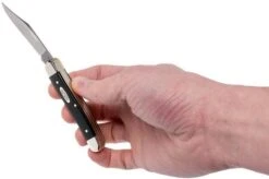 Case Working Medium Jack Knife Jet Black Synthetic, 22087 SS Pocket Knife -Case Knives Sales CE220 10 case ce220 10