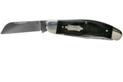 Case Sowbelly Double Black Canvas Micarta, 23141, TB10339 SS Pocket Knife 8 Case Sowbelly Double Black Canvas Micarta, 23141, TB10339 SS Pocket Knife -Case Knives Sales CE23141 03 case