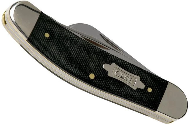 Case Sowbelly Double Black Canvas Micarta, 23141, TB10339 SS Pocket Knife 6 Case Sowbelly Double Black Canvas Micarta, 23141, TB10339 SS Pocket Knife - Image 4