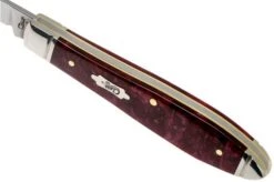Case Tear Drop Bose Burgundy Smooth Kirinite, Fluted Bolsters, 23182, TB101028 SS Pocket Knife 11 Case Tear Drop Bose Burgundy Smooth Kirinite, Fluted Bolsters, 23182, TB101028 SS Pocket Knife -Case Knives Sales CE23182 04 case