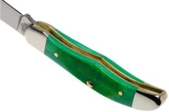 Case Pocket Hunter Clover Green Bone, Sawcut Jig, 23211, 61165 SS Pocket Knife 12 Case Pocket Hunter Clover Green Bone, Sawcut Jig, 23211, 61165 SS Pocket Knife -Case Knives Sales CE23211 05 case 1