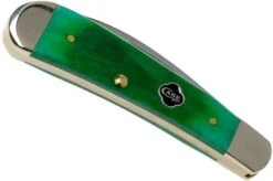 Case Swayback Clover Green Bone, Sawcut Jig, 23212, TB61117 SS Pocket Knife -Case Knives Sales CE23212 04 case 1