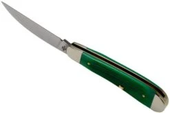 Case Swayback Clover Green Bone, Sawcut Jig, 23212, TB61117 SS Pocket Knife -Case Knives Sales CE23212 05 case 1