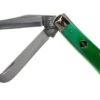 Case Mini Trapper Clover Green Bone, Sawcut Jig, 23213, 6207 SS Pocket Knife -Case Knives Sales CE23213 01 case