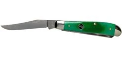 Case Mini Trapper Clover Green Bone, Sawcut Jig, 23213, 6207 SS Pocket Knife 8 Case Mini Trapper Clover Green Bone, Sawcut Jig, 23213, 6207 SS Pocket Knife -Case Knives Sales CE23213 03 case