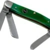 Case Medium Stockman Clover Green Bone, Sawcut Jig, 23214, 6318 SS Pocket Knife -Case Knives Sales CE23214 01 case