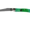 Case Small Texas Toothpick Clover Green Bone, Sawcut Jig, 23216, 610096 SS Pocket Knife