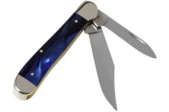 Case Copperhead Blue Pearl Kirinite, 23441, 10249 SS Pocket Knife -Case Knives Sales CE23441 02 case