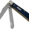 Case Mini Trapper Navy Blue Synthetic, 23613, 4207 SS Pocket Knife -Case Knives Sales CE23613 01 case