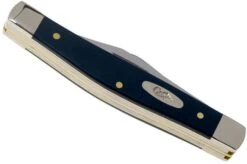 Case Medium Stockman Navy Blue Synthetic, 23614, 4344 SS Pocket Knife -Case Knives Sales CE23614 04 case