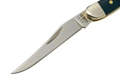 Case Small Texas Toothpick Navy Blue Synthetic, 23617, 4254 SS Pocket Knife -Case Knives Sales CE23617 03 case 1