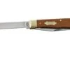 Case Trapper, Smooth Natural Canvas Micarta, 23690, 10254 SS, Pocket Knife -Case Knives Sales CE23690 01 case 1