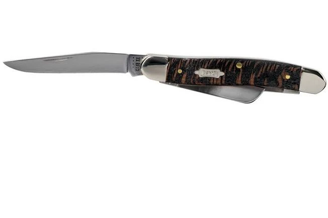 Case Medium Stockman Black Sycamore Wood, 25573, 7318 SS Pocket Knife 5 Case Medium Stockman Black Sycamore Wood, 25573, 7318 SS Pocket Knife - Image 3