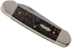 Case Canoe Black Sycamore Wood, 25574, 72131 SS Pocket Knife -Case Knives Sales CE25574 04 case