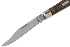Case Slimline Trapper Black Sycamore Wood, 25575, 71048 SS Pocket Knife -Case Knives Sales CE25575 03 case