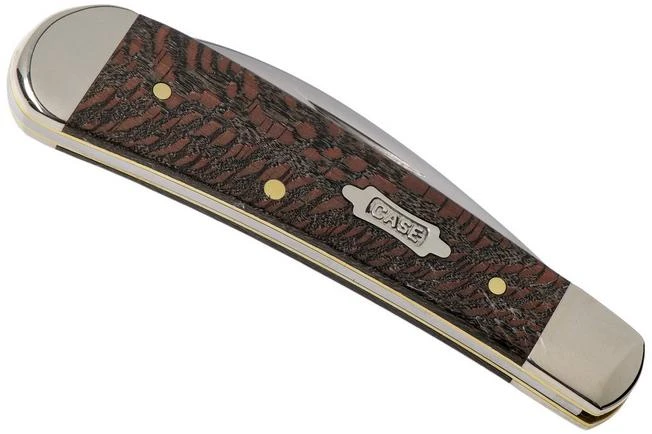 Case Sway Back Black Sycamore Wood, 25577, TB7117 SS Pocket Knife 6 Case Sway Back Black Sycamore Wood, 25577, TB7117 SS Pocket Knife - Image 4