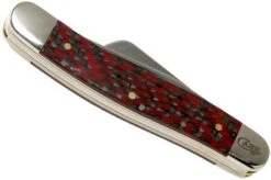 Case Medium Stockman Red & Black Carbon Fibre, 25928, 10318 CV Pocket Knife -Case Knives Sales CE25928 04 case