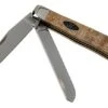 Case Trapper Natural Curly Maple Smooth, 25940, 7254 SS Pocket Knife -Case Knives Sales CE25940 01 case