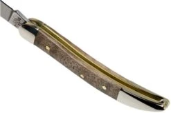 Case Small Texas Toothpick Natural Curly Maple Smooth, 25942, 710096 SS Pocket Knife -Case Knives Sales CE25942 05 case