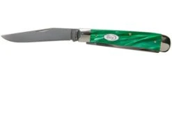Case Trapper SparXX Green Pearl Kirinite Smooth, 27370, 10254 SS Pocket Knife 9 Case Trapper SparXX Green Pearl Kirinite Smooth, 27370, 10254 SS Pocket Knife -Case Knives Sales CE27370 03 case