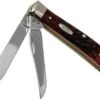 Case Mini Trapper Crimson Red Peach Seed Jigged Bone, 27381, 6207 SS Pocket Knife -Case Knives Sales CE27381 01 case