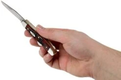 Case Medium Stockman Crimson Red Peach Seed Jigged Bone, 27382, 6318 SS Pocket Knife -Case Knives Sales CE27382 05 case