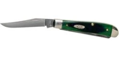 Case Mini Trapper Hunter Green Bone, Sawcut, 27662, 6207 SS Pocket Knife 9 Case Mini Trapper Hunter Green Bone, Sawcut, 27662, 6207 SS Pocket Knife -Case Knives Sales CE27662 03 case