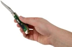 Case Mini Trapper Hunter Green Bone, Sawcut, 27662, 6207 SS Pocket Knife 11 Case Mini Trapper Hunter Green Bone, Sawcut, 27662, 6207 SS Pocket Knife -Case Knives Sales CE27662 05 case