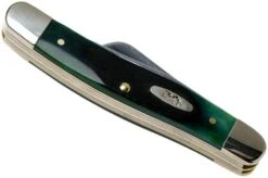 Case Medium Stockman Hunter Green Bone, Sawcut, 27664, 6318 SS Pocket Knife -Case Knives Sales CE27664 04 case
