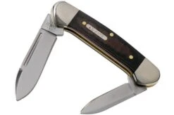 Case Baby Butterbean Red & Black Micarta, 27854, 102132 SS Pocket Knife