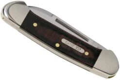 Case Baby Butterbean Red & Black Micarta, 27854, 102132 SS Pocket Knife -Case Knives Sales CE27854 04 case