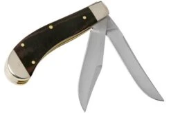 Case Saddlehorn Smooth Black Red Micarta, 27856, TB102110 SS Pocket Knife, Tony Bose Design -Case Knives Sales CE27856 02 case knives 1