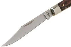 Case Slimline Trapper Smooth Black Red Micarta, 27857, 101048 SS Pocket Knife -Case Knives Sales CE27857 03 case knives