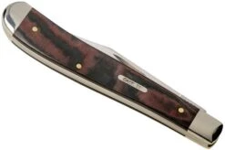 Case Slimline Trapper Smooth Black Red Micarta, 27857, 101048 SS Pocket Knife 11 Case Slimline Trapper Smooth Black Red Micarta, 27857, 101048 SS Pocket Knife -Case Knives Sales CE27857 04 case knives 1