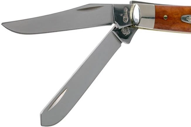 Case Mini Trapper Smooth Chestnut Bone, 28700, 6207 SS Pocket Knife 6 Case Mini Trapper Smooth Chestnut Bone, 28700, 6207 SS Pocket Knife - Image 4