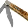 Case Copperhead Amber Jigged Bone, 30091, 6249 CV Pocket Knife -Case Knives Sales CE30091 01 case