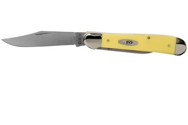 Case Copperhead Yellow Synthetic, 30119, 3249 CV Pocket Knife 5 Case Copperhead Yellow Synthetic, 30119, 3249 CV Pocket Knife - Image 3