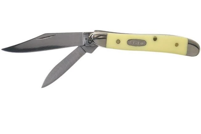 Case Peanut Yellow Synthetic, 00030, 3220 CV Pocket Knife 3 Case Peanut Yellow Synthetic, 00030, 3220 CV Pocket Knife