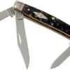 Case Medium Stockman Purple Bone, Standard Jig, 31622, 6344 SS Pocket Knife