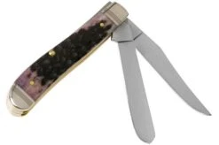 Case Mini Trapper Purple Bone, Standard Jig, 31624, 6207 SS Pocket Knife 7 Case Mini Trapper Purple Bone, Standard Jig, 31624, 6207 SS Pocket Knife -Case Knives Sales CE31624 02 case knives