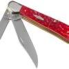 Case Copperhead Dark Red Bone, Peach Seed Jig, 31953, 6249 CV Pocket Knife -Case Knives Sales CE31953 01 case
