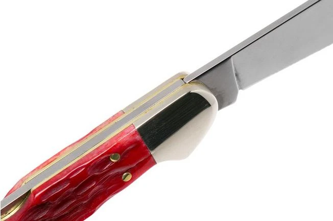 Case Copperhead Dark Red Bone, Peach Seed Jig, 31954, 61749L CV Pocket Knife 8 Case Copperhead Dark Red Bone, Peach Seed Jig, 31954, 61749L CV Pocket Knife - Image 6