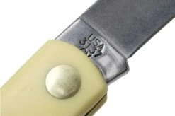 Case Sod Buster Jr. Yellow Synthetic, 00032, 3137 CV Pocket Knife -Case Knives Sales CE32 06 case ce32 06