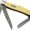 Case Medium Stockman Yellow Synthetic, 00035, 3318 CV Pocket Knife -Case Knives Sales CE35 01 case ce35 01