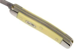 Case Medium Stockman Yellow Synthetic, 00035, 3318 CV Pocket Knife -Case Knives Sales CE35 10 case ce35 10