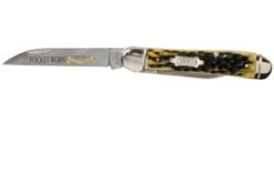 Case Copperhead Pocket Worn Olive Green Bone, Peach Seed, 38192, 6249 SS Pocket Knife -Case Knives Sales CE38192 03 case knives